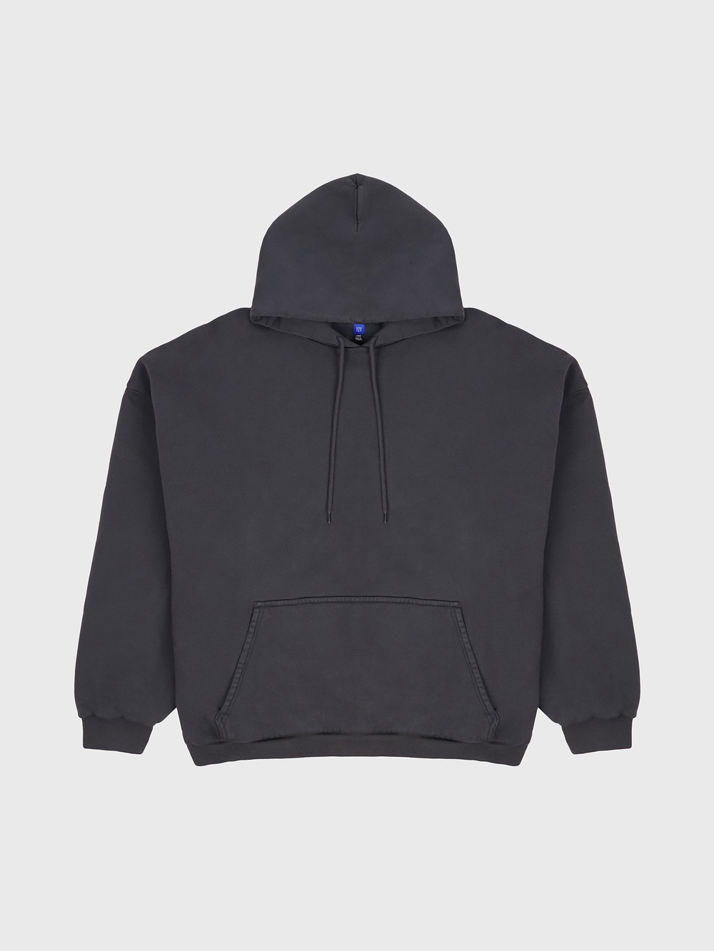 Худи Yeezy x Gap Oversized Unreleased Dark Grey