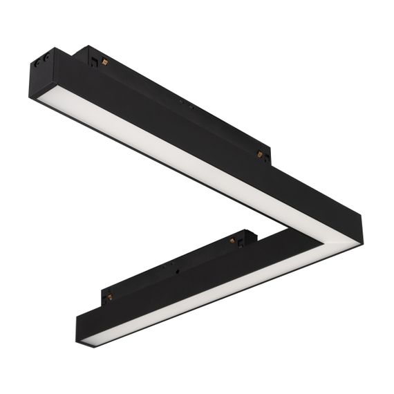 Светильник MAG-ORIENT-FLAT-ANGLE-L295-18W Warm2700 (BK, 100 deg, 48V) Arlight 060733