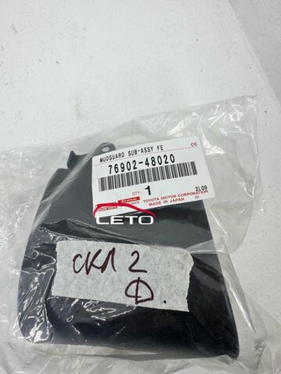 MUDGUARD SUB-ASSY, FENDER PANEL, LH 76902-48020 7690248020