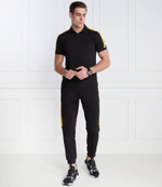 Поло EA7 - черный(3DPF23 PJ02Z)