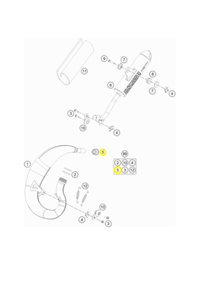 Другие запчасти выхлопной системы