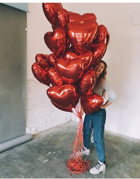 Фольгированные сердца premium❤