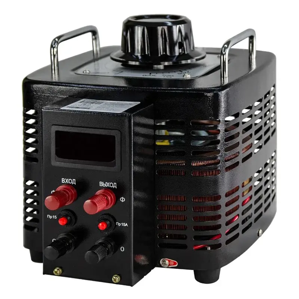 ЭНЕРГИЯ ЛАТР 1Ф-TDGC2-5кВА 15A Black Series лабораторный автотрансформатор Е0102-0104