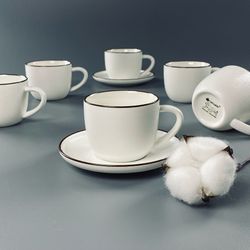 Lenardi 122-107 Кофейный набор 12пр.130 мл в под.уп.(х12)Фарфор