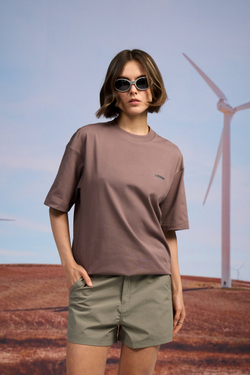 Шорты Nothomme Blue Colorful Casual Shorts "Gray Khaki" Women's