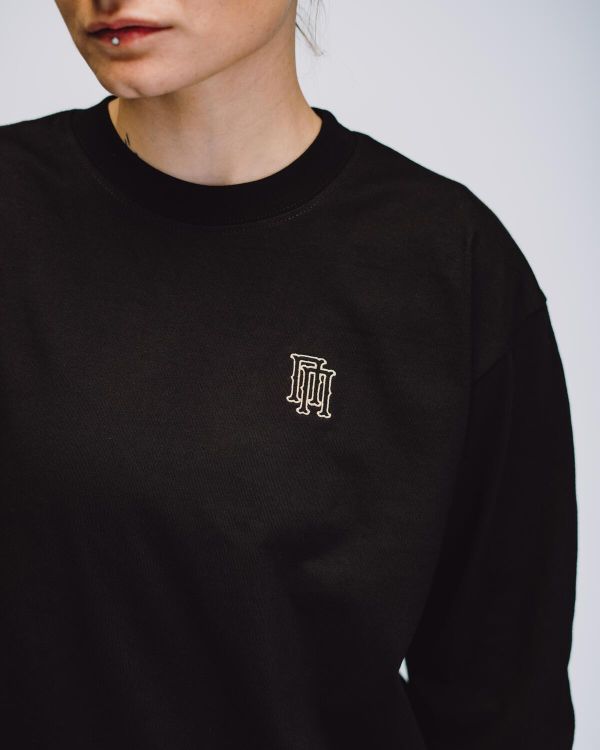 Лонгслив черный - фото 6