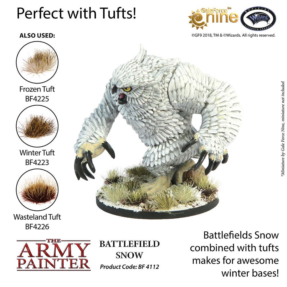 (Бронь) Basing Battlefields Snow Scatter 150ml 4112