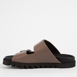 Кожаные шлепанцы Bagatto 3297 бежевый