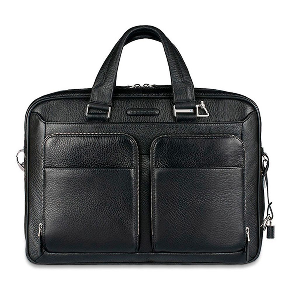 Сумка мужская Piquadro Modus черная телячья кожа (CA2849MO/N)