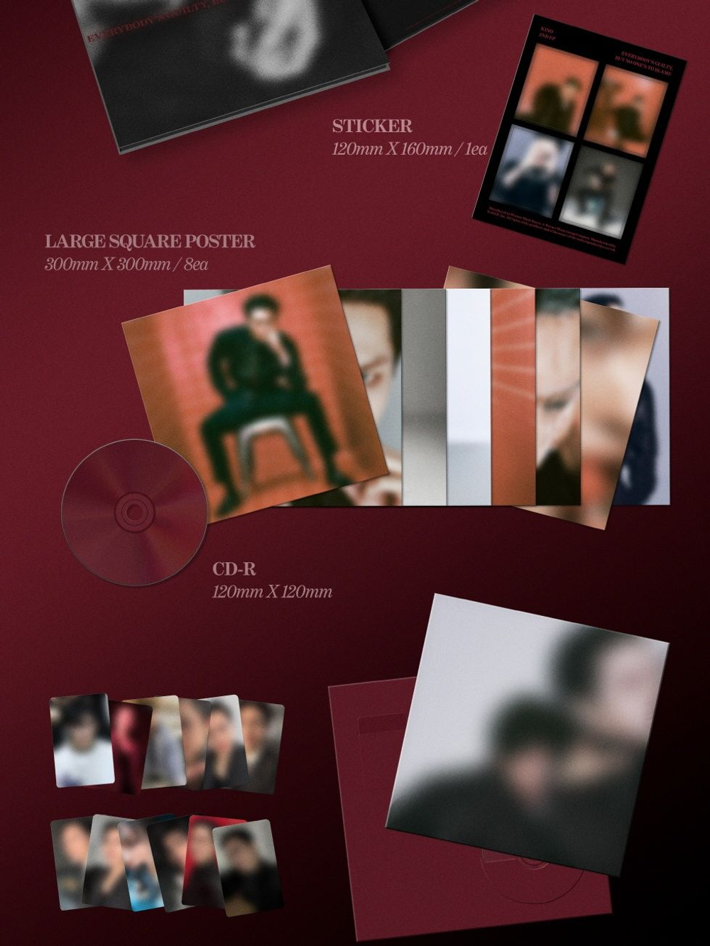Альбом KINO - EVERYBODY'S GUILTY, BUT NO ONE'S TO BLAME 2nd EP Album