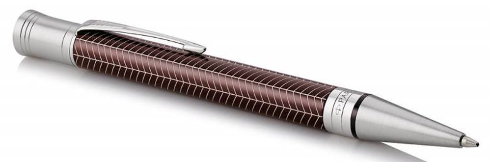 Шариковая ручка Parker Duofold K307 Prestige Burgundy Chevron (1945419)