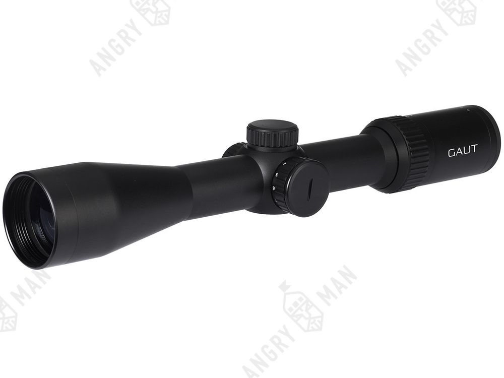 Прицел Nephrite 3-12x42, сетка 74, подсветка красная, 30мм, 1/4 МОА, 524г, Gaut