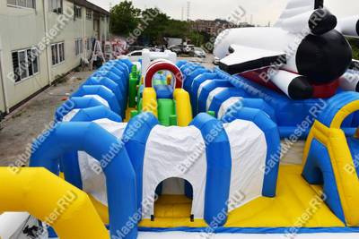 Надувной батут "Настоящий пилот"