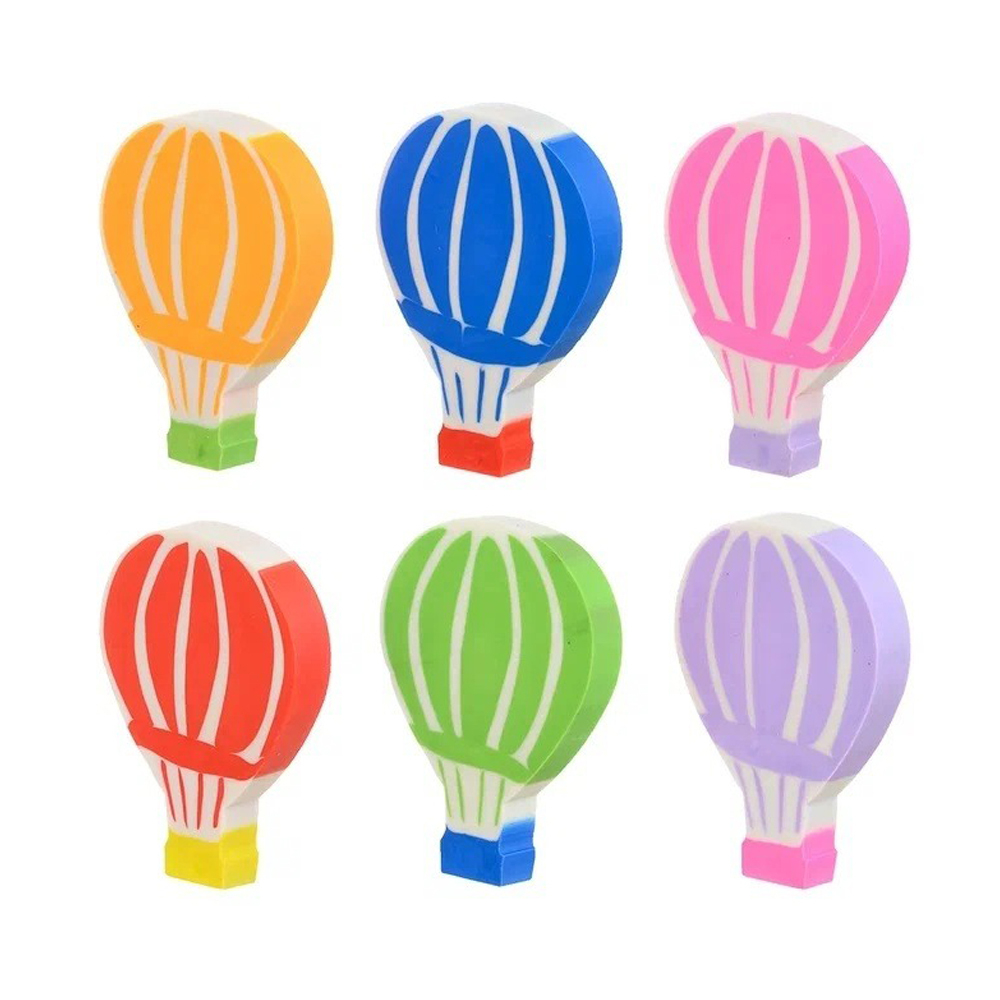 Ластик Basir, фигурный, серия "Воздушный шар", цветной корпус в форме воздушного шара