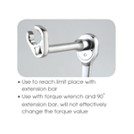 KING TONY (1031-19R) Ключ разрезной (воронья лапка) 3/8", 19 мм