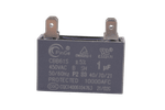 Конденсатор электродвигателя CBB61S 1uF/450V мобильного кондиционера Electrolux EACM-12 MQ/N3