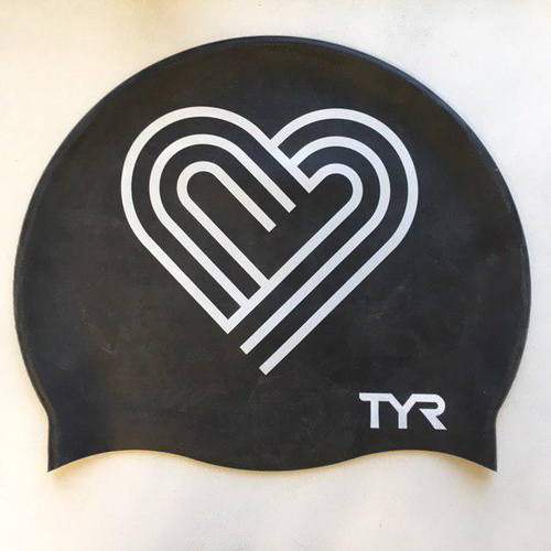 Плавательная шапочка Swimming Black (черная)