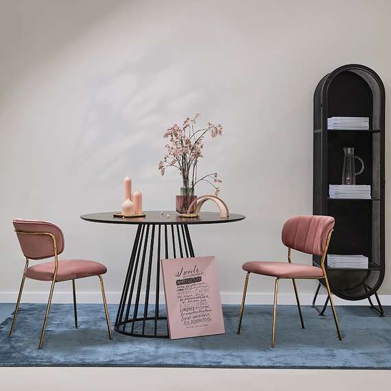 Стол Tyra, Ø110 см, черный