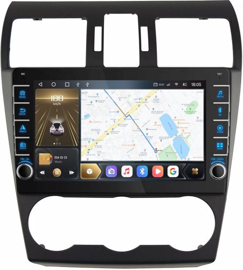 Магнитола для Subaru Forester, Impreza, XV 2012-2015 - Kuberg OL-9511-1 (кнопки и крутилки), Android 12, Быстрая, CarPlay, 4G SIM-слот