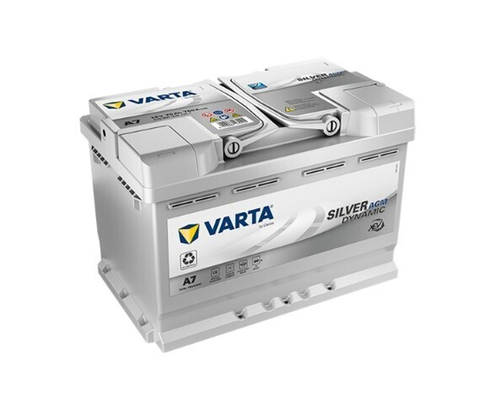 VARTA SILVER DYNAMIC AGM XEV START-STOP 12V-70AH D+