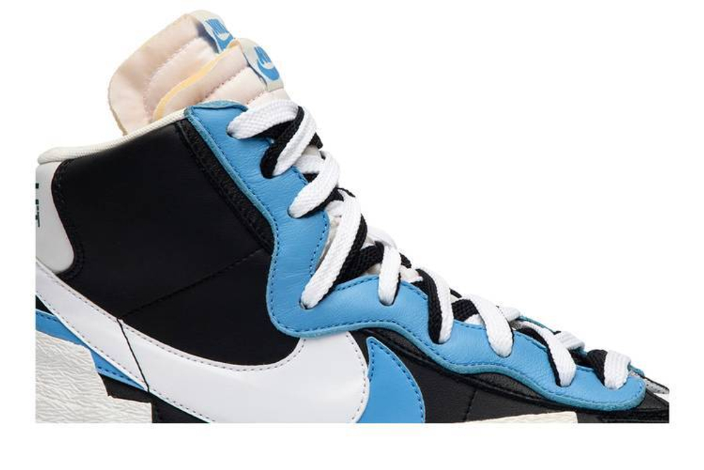 Кроссовки Sacai X Nike Blazer Black Blue