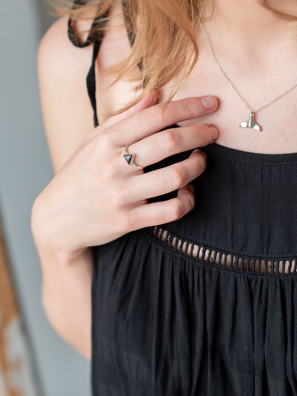 Сарафан на завязках короткий (черный)