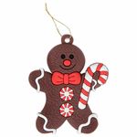 Украшение ёлочное "Пряничные человечки", 12 шт., 7 см, ЗОЛОТАЯ СКАЗКА, 592146