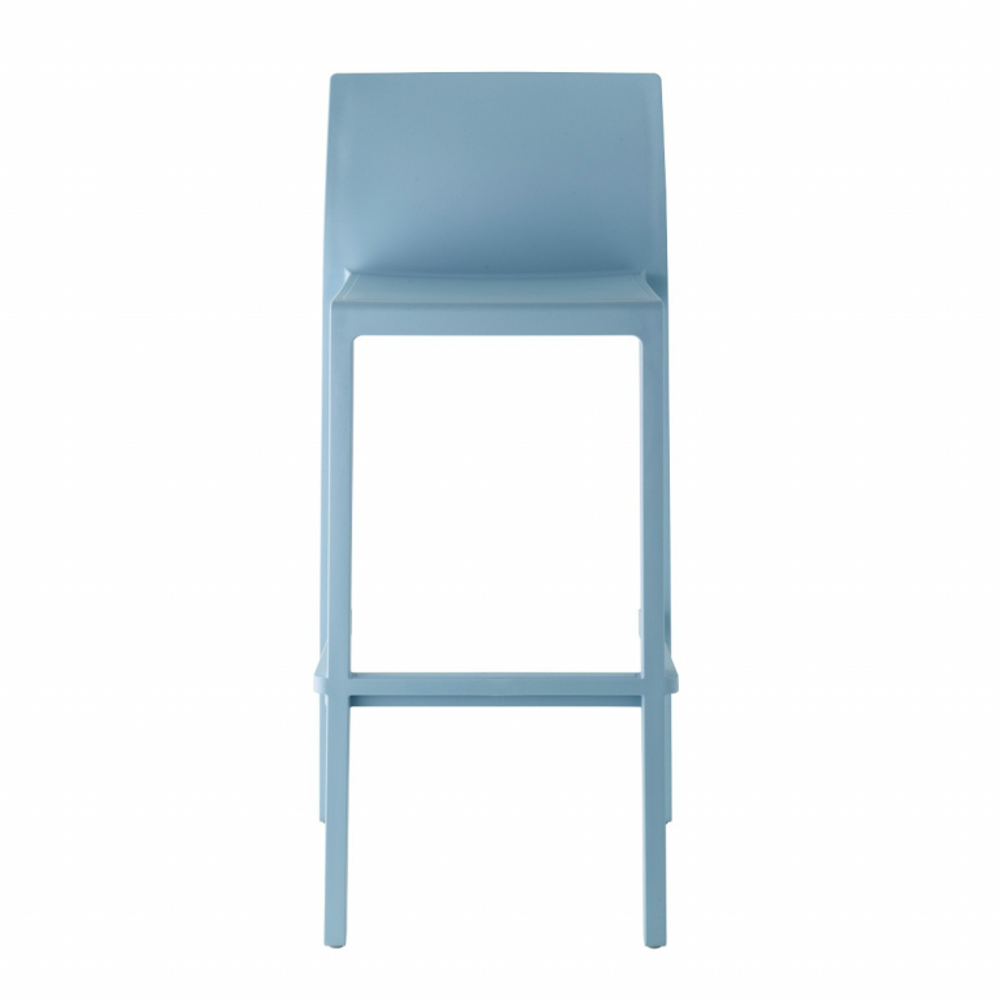 Стул барный пластиковый Scab Design Kate, голубой