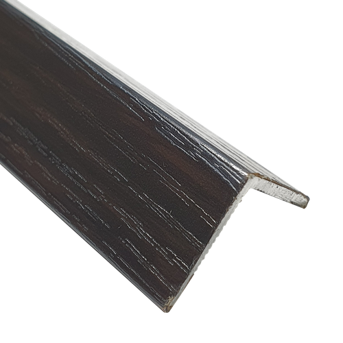 Угол 20*20мм "DO-4" 2,7м Венге (30) ламинир. алюм.