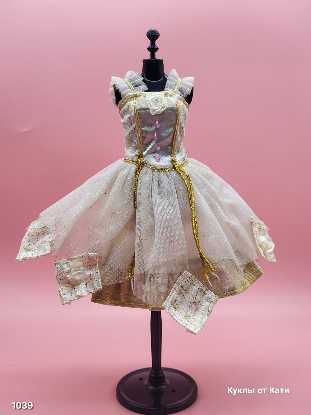 Одежда для куклы Барби винтаж платье 1039