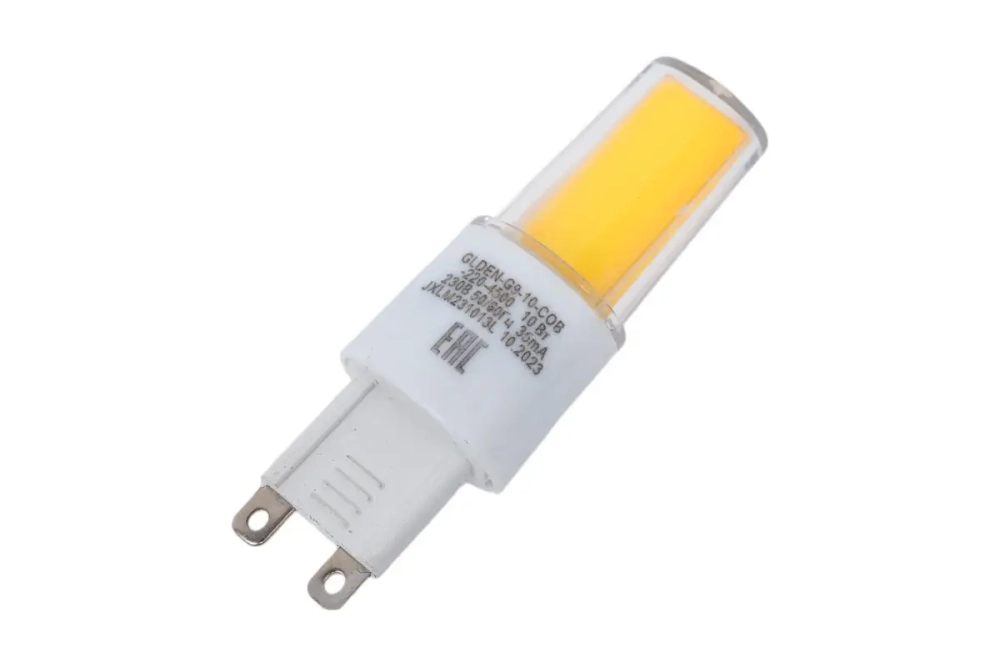 Лампа General Lighting Systems GLDEN-G9-10-COB-220-4500, светодиодные, 10Вт, 550Лм 661652 10 шт.