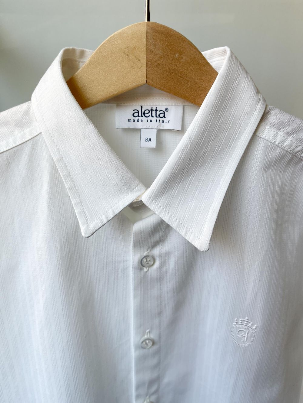 Рубашка белая Aletta, 128