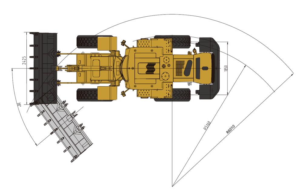 Колесный погрузчик WL836H