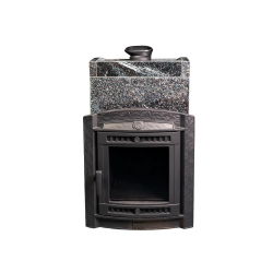Печь банная "Атмосфера L" в облицовке "Амфиболит"