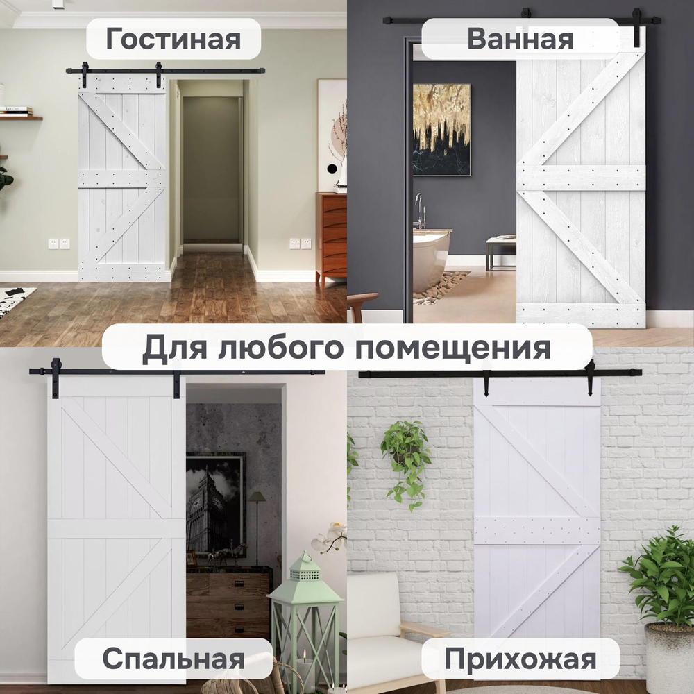 Система раздвижных дверей из металла Дези