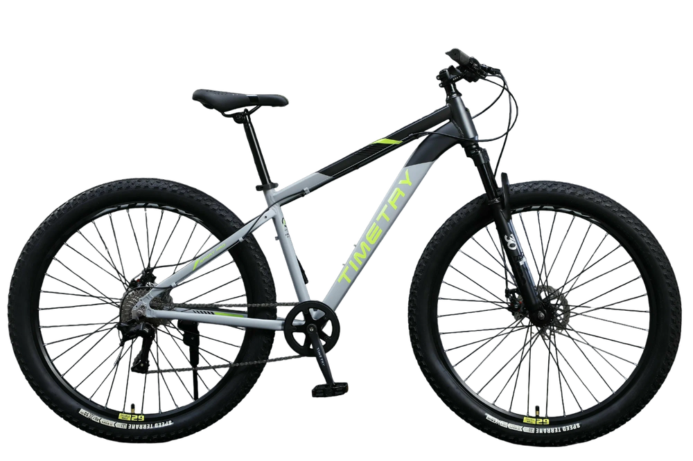 Велосипед TIMETRY(TT113/9S 27.5in  черный-серый)