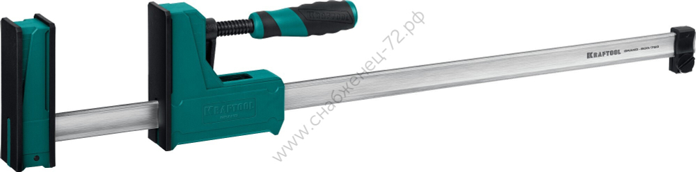 KRAFTOOL GRAND-600/750 600/750 мм, сжатие/распор, 600 кгс, глубина зажима 95 мм, Корпусная струбцина (32240-60)