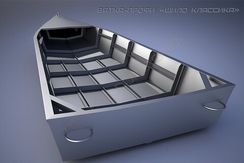 Алюминиевая лодка WYATBOAT Вятка (шило)