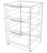 Тумба 450×701×450 Вектор