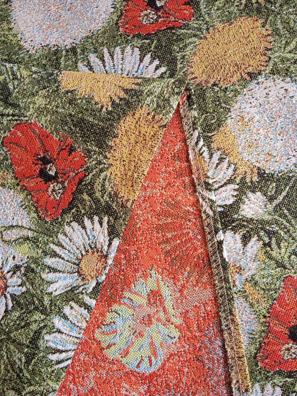 Покрывало гобеленовое Поляна евро (240х200)