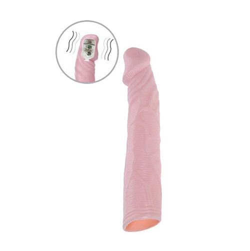 Телесная насадка 18см с вибрацией Bior Toys Sex Expert SEM-55074