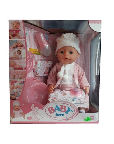 Кукла Baby Love интерактивная
