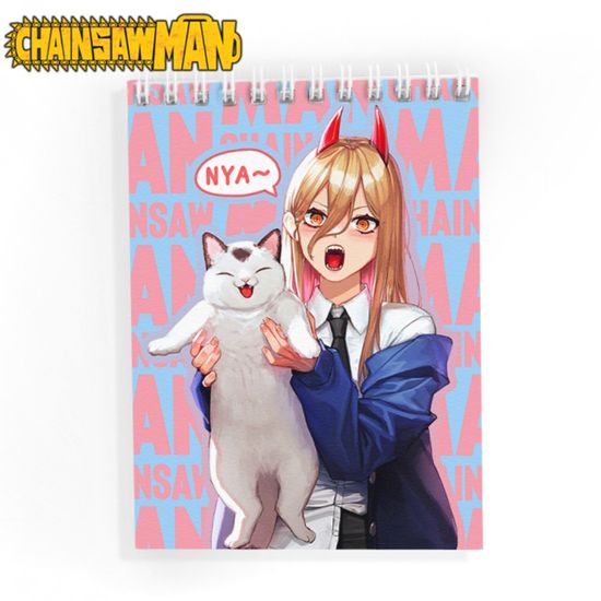 Блокнот Chainsaw Man, Человек-бензопила, Пауэр