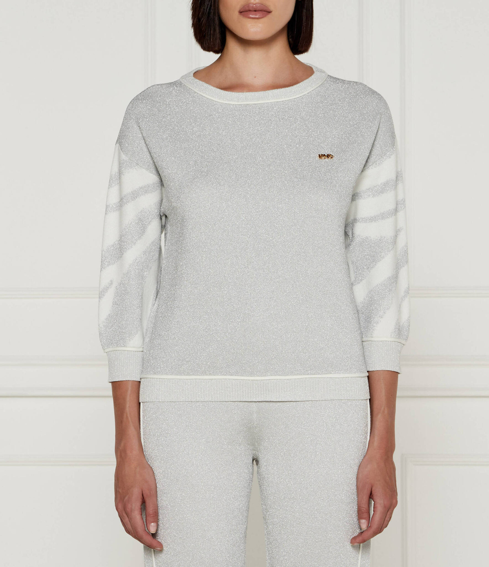 Свитер Liu Jo Sport - серебряный(TF4110 MS49I)