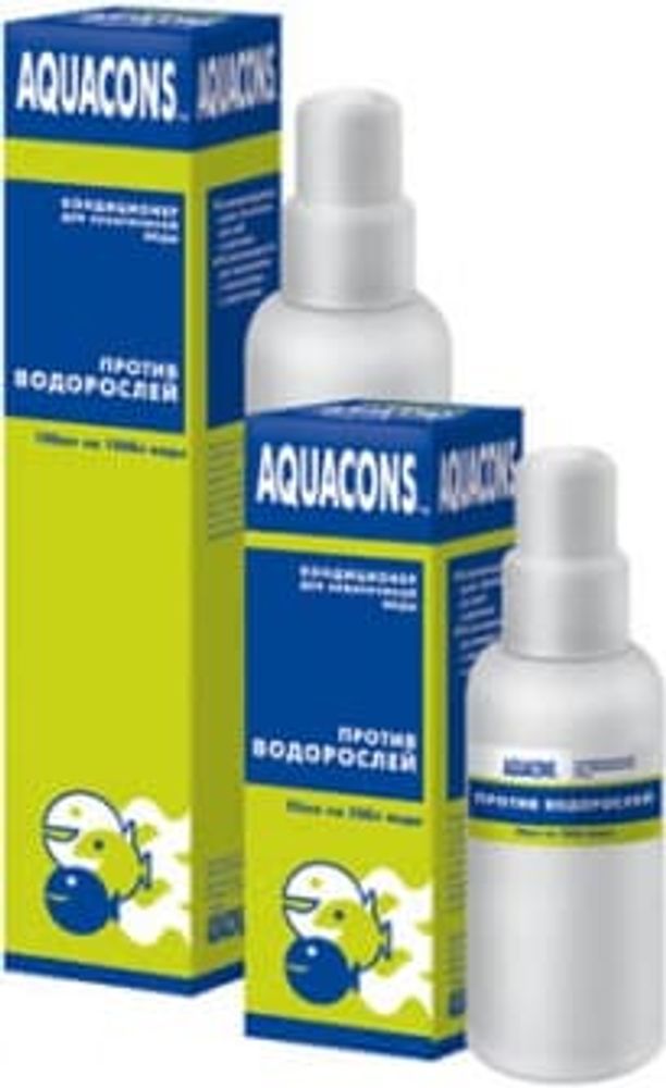 Кондиционер «АКВАКОНС ПРОТИВ ВОДОРОСЛЕЙ»  50 мл (ЗООМИР)