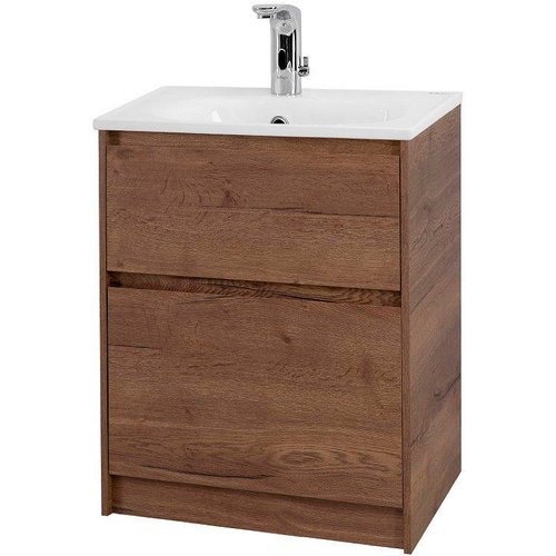 Тумба под раковину BelBagno Kraft 60 KRAFT-600-2C-PIA-RT Rovere Tabacco