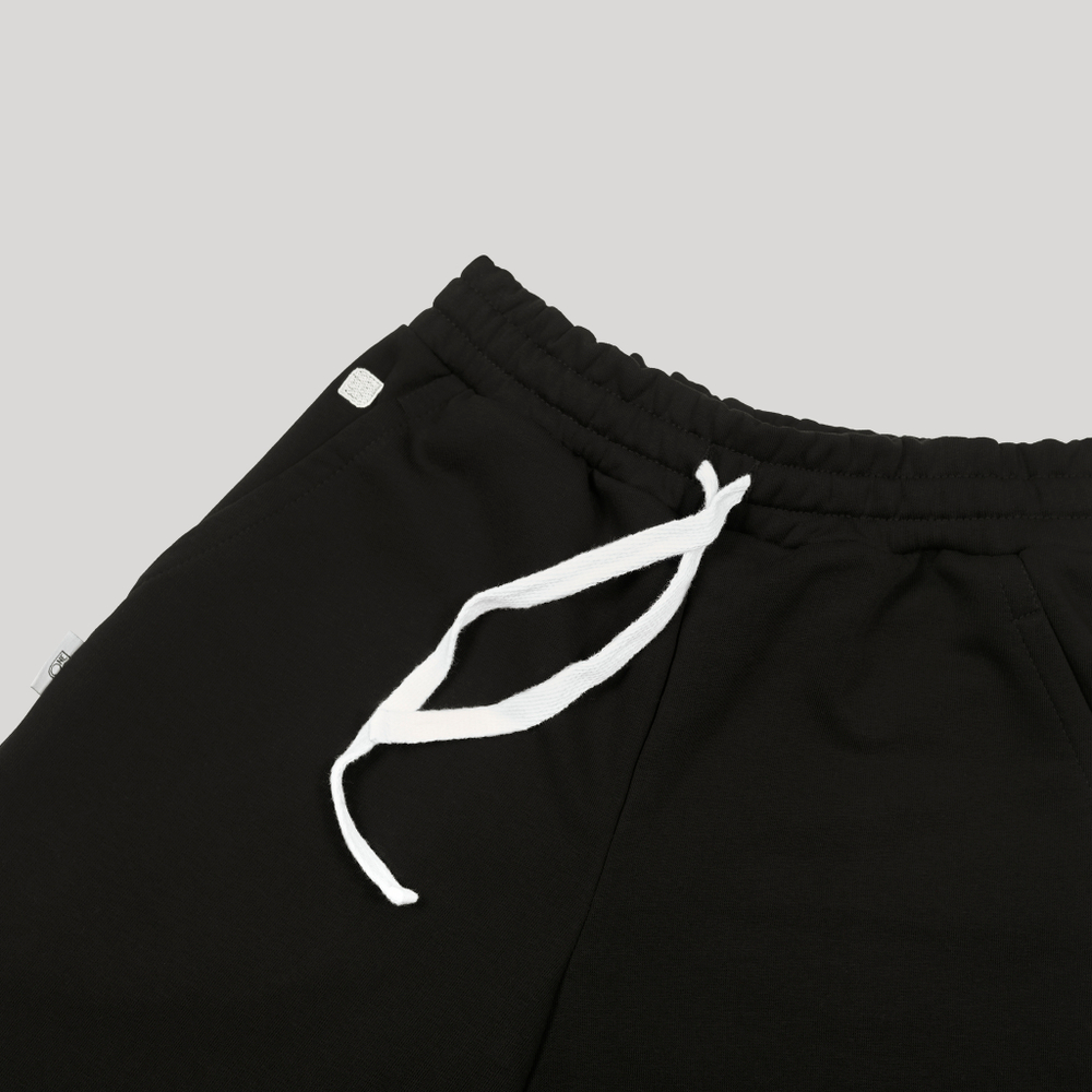 Wide Shorts LOGO Black