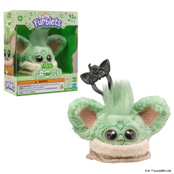 Hasbro Furby Furblets x STAR WARS - Интерактивная маскотка ГРОГУ с звуком G3598