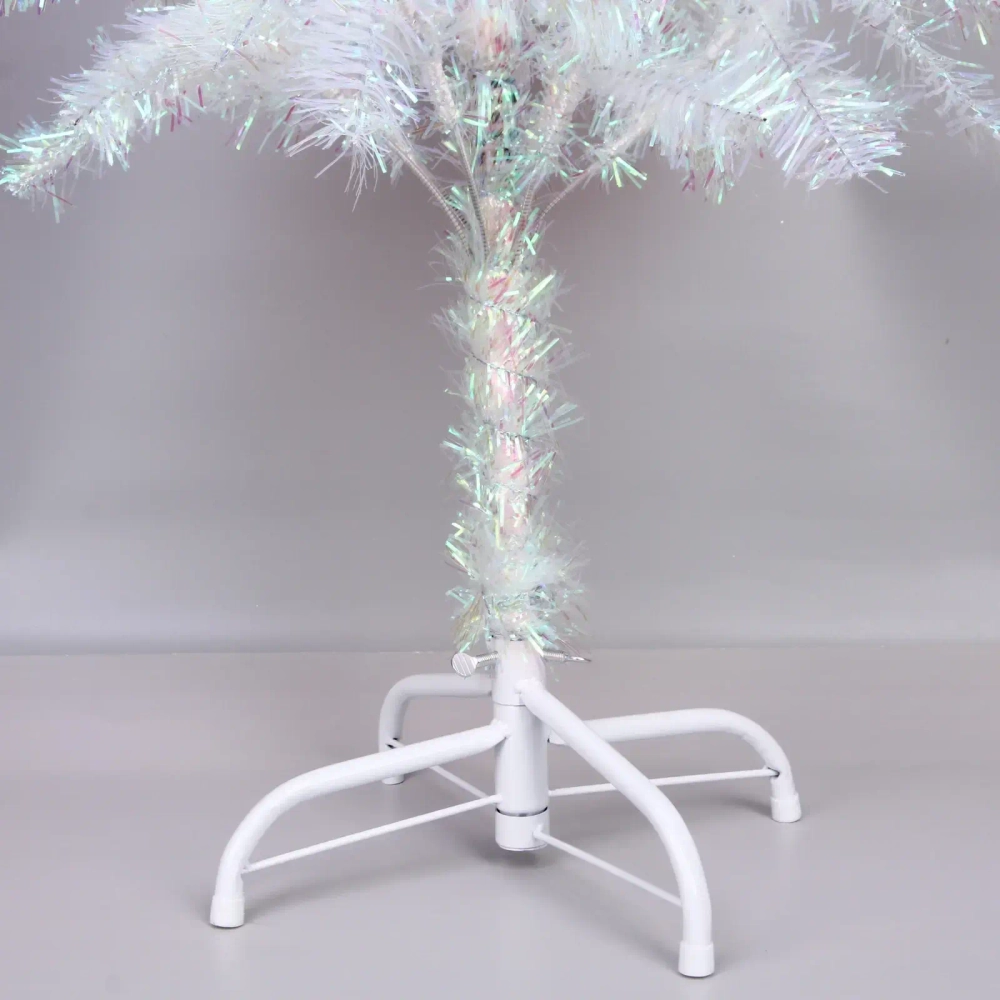 Елка «Волшебная ночь» 120 см, ПВХ (200 веток), Перламутр