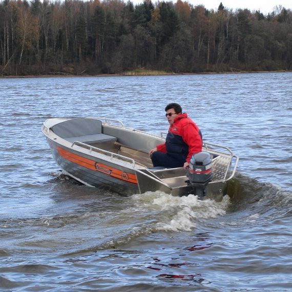 Алюминиевая лодка Wellboat 46